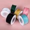 SoFire 6 Color 1 Inch Wide 60 Yards Sheer Chiffon Ribbon Organza Satin Ribbon Craft Ribbon for Gift Wrappping, Decoration